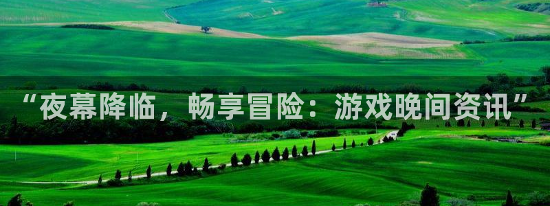 星欧娱乐官方登录网址：“夜幕降临，畅享冒险：游戏晚间资讯”